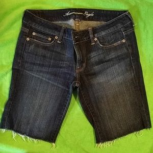 EUC American Eagle Stretch Cutoff Jean Shorts